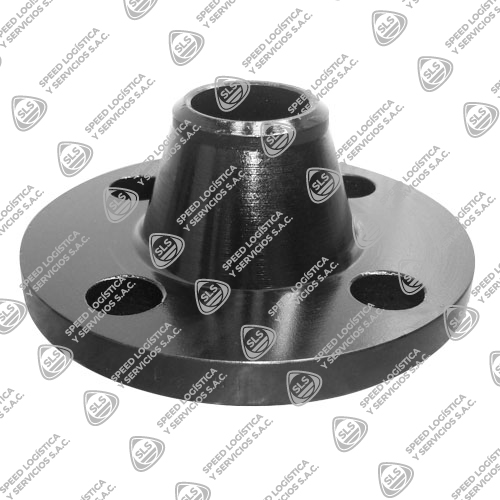BRIDA CUELLO (WELDING NECK) ACERO ASTM A105 CLASE 150 FF (FLAT FACE) SCH-40 ANSI B16.5