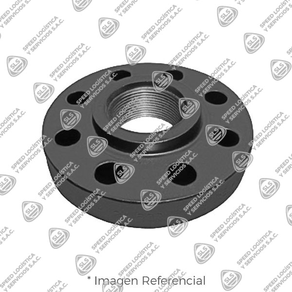 BRIDA ROSCADA ACERO ASTM A105 CLASE 300 RF (RAISED FACE) ANSI B16.5 NPT ANSI B1.20.1