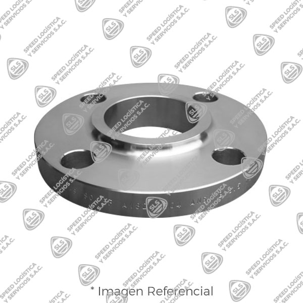 BRIDA ANILLO (SLIP ON) ACERO INOXIDABLE ASTM A182 304/304L ANSI B16.5 CLASE 150 RF (RAISED FACE)