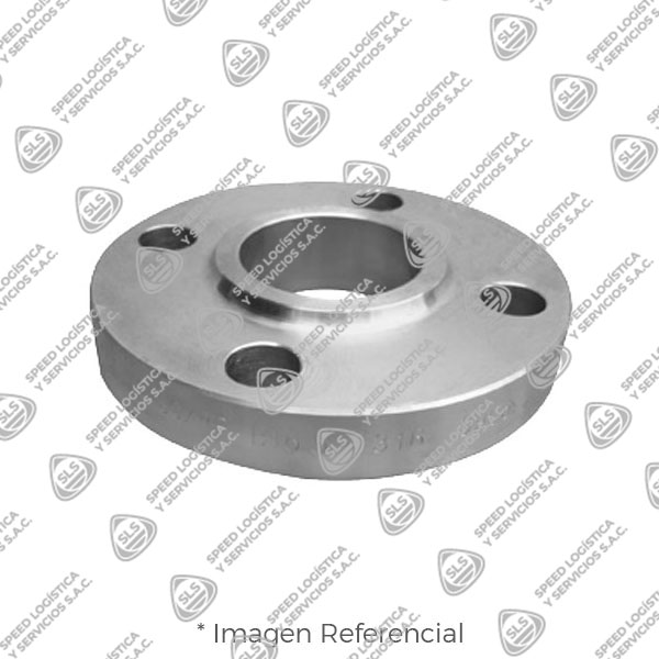 BRIDA ANILLO (SLIP ON) ACERO INOXIDABLE 304/304L CLASE 300 RF ANSI B16.5