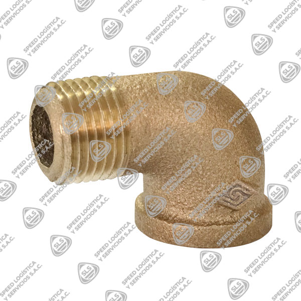 CODO CALLE X 90 BRONCE CLASE 125 NPT B1-20.1 MECH (92)