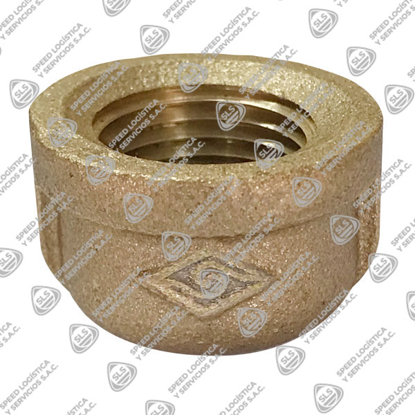 TAPÓN HEMBRA BRONCE CLASE 125 NPT B1-20.1 MECH (300)