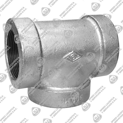 TEE GALVANIZADA X 300 LBS. MECH