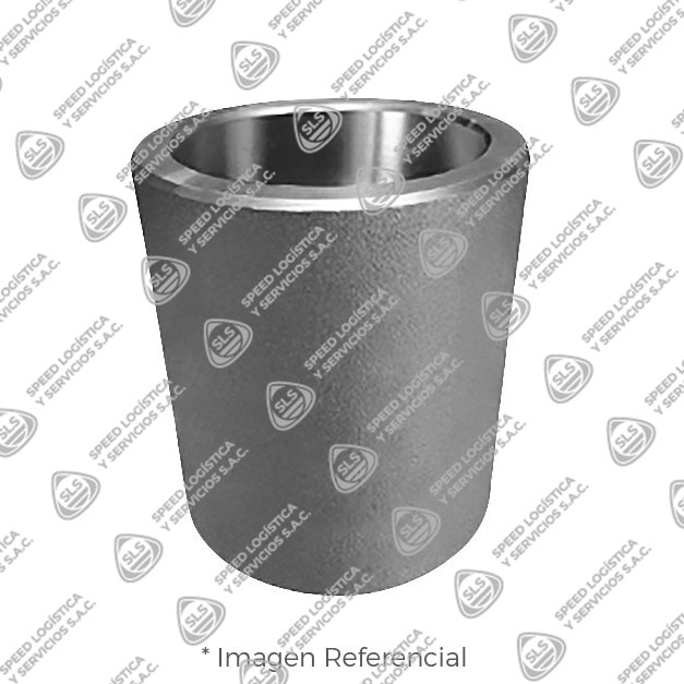 COPLA REDUCTORA (REDUCING COUPLING) DE ACERO FORJADO ASTM A105 DISEÑO ASME / ANSI B16.11 CLASE 3000 EXTREMOS SOLDABLES (SOCKET WELD)