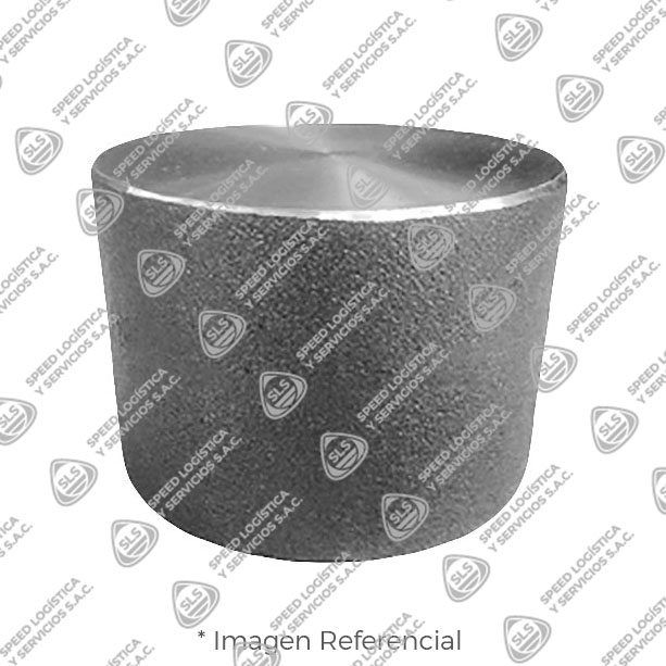 TAPON HEMBRA (CAP) DE ACERO FORJADO A105/ASME B16.11 X 6000 LBS EXTREMOS ROSCADOS NPT (B1.20.1) MARCA "FR"