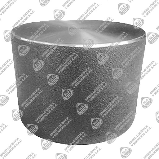 TAPÓN HEMBRA (CAP) DE ACERO FORJADO ASTM A105 DISEÑO ASME B16.11 CLASE 6000 EXTREMOS SOLDABLES (SOCKET WELD)