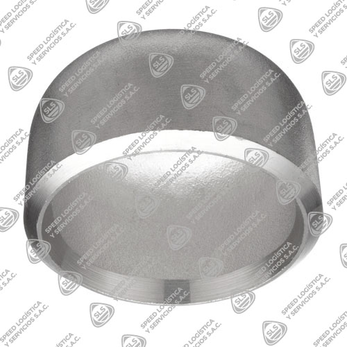 CAP ACERO INOXIDABLE ASTM A403 304L SCH-10S ASME / ANSI B16.9 SOLDABLE BW (BUTT WELD)