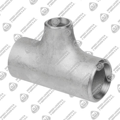 TEE REDUCTORA ACERO INOXIDABLE ASTM A403 304L SCH-40S ASME / ANSI B16.9 SOLDABLE BW (BUTT WELD)