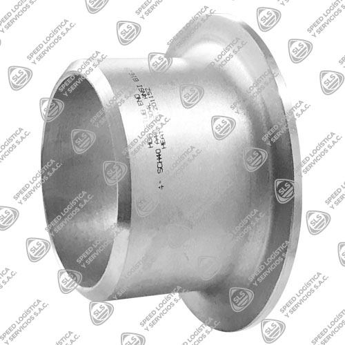 STUB END ACERO INOXIDABLE ASTM A403 304L SCH-10S ASME / ANSI B16.9 SOLDABLE BW (BUTT WELD)