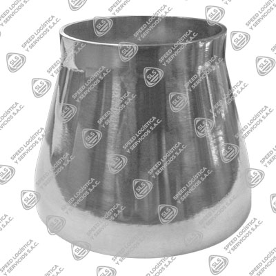 REDUCCIÓN CONCÉNTRICA SANITARIA ASTM A270 316L 3A EXTREMOS SOLDABLES