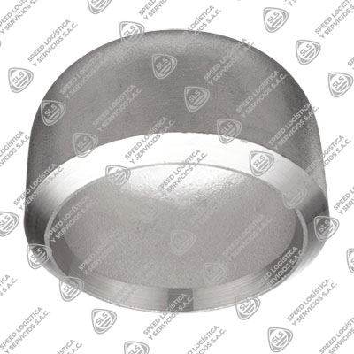 CAP ACERO INOXIDABLE ASTM A403 304L SCH-80S ASME / ANSI B16.9 SOLDABLE BW (BUTT WELD)