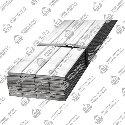 PLATINAS DE ACERO INOXIDABLE C-304L X 6 MT.