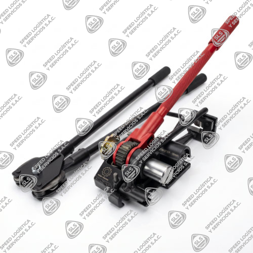 KIT DE HERRAMIENTAS ENZUNCHADORA TRANSPCK DE 5/8 PARA ZUNCHO DE PLASTICO ( 01TENSIONADOR Y 01 SELLADORA)