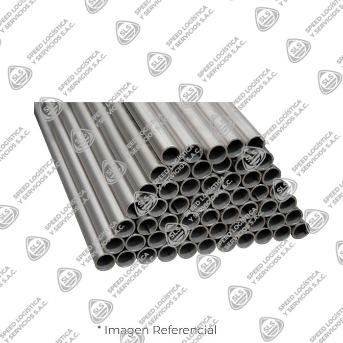 TUBO INOXIDABLE ASTM A312 SS 316L SCH-40S CON COSTURA EFW