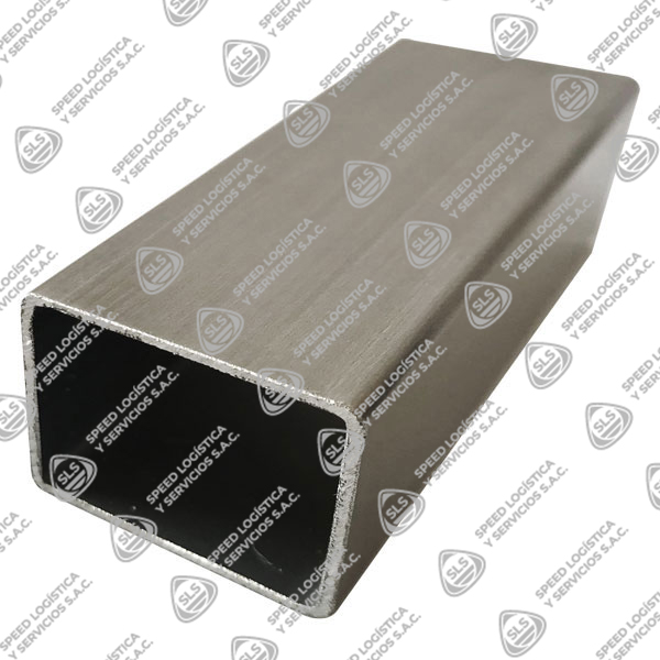 TUBO RECTANGULAR INOXIDABLE ORNAMENTAL ASTM A554 CALIDAD 304/304L PULIDO GRADO 180