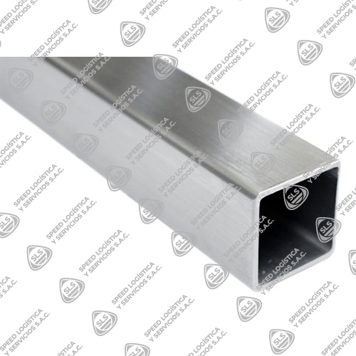 TUBO CUADRADO INOXIDABLE ORNAMENTAL CALIDAD 304/304L PULIDO GRADO 320