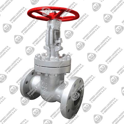 VÁLVULA COMPUERTA ACERO AL CARBONO ASTM A216 WCB  CON ANILLOS 13% CR. VÁSTAGO ASCENDENTE OS&Y API 600 TRIM 8 CLASE 600 BRIDADA ANSI B16.5 RF TIPO COMERCIAL HGV