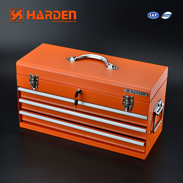 CAJA PORTAHERRAMIENTAS DE METAL DE 3 NIVELES