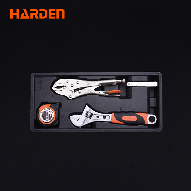 KIT LLAVE FRANCESA 10", LLAVE PRESIÓN 10", WINCHA DE 5M Y GALGA 32 HOJAS
