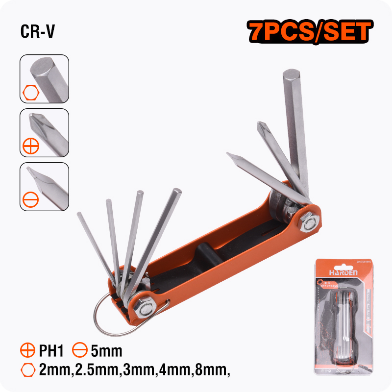LLAVE HEXAGONAL 7 EN 1