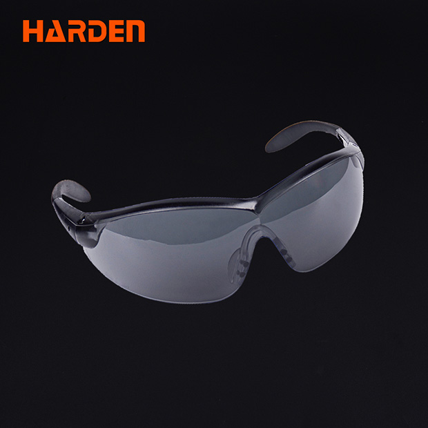 LENTES DE SEGURIDAD OSCURO DE POLICARBONATO TRANSPARENTES 145MM